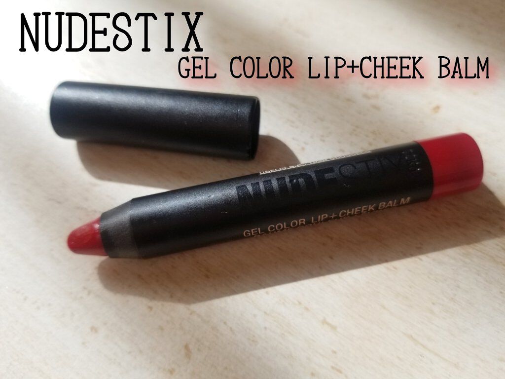 GEL COLOR LIP+CHEEK BALM/NUDESTIX/口紅を使ったクチコミ(1枚目)