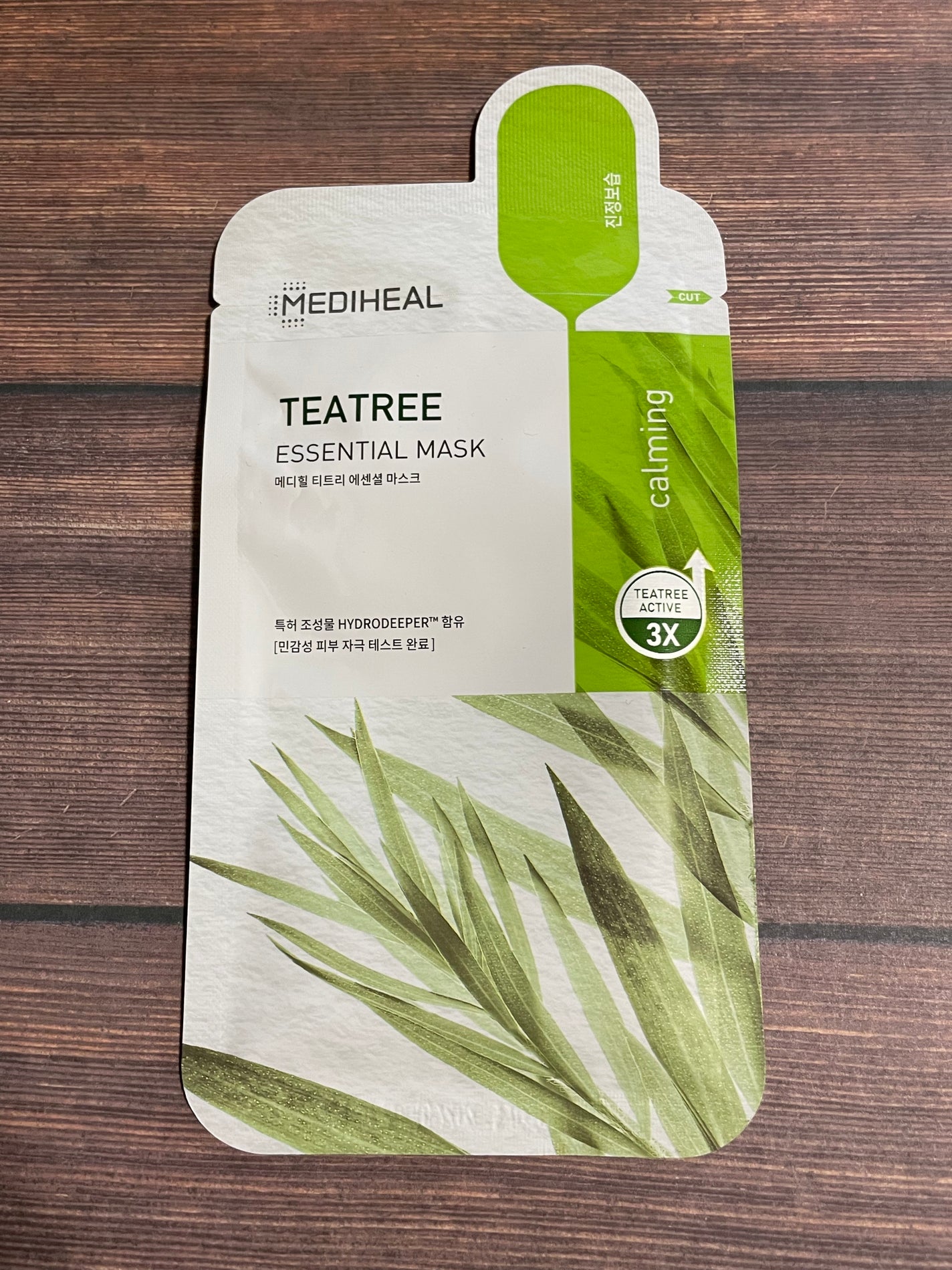 ティーツリー エッセンシャルマスクカーミングモイスチャー/MEDIHEAL/シートマスク・パックを使ったクチコミ(1枚目)