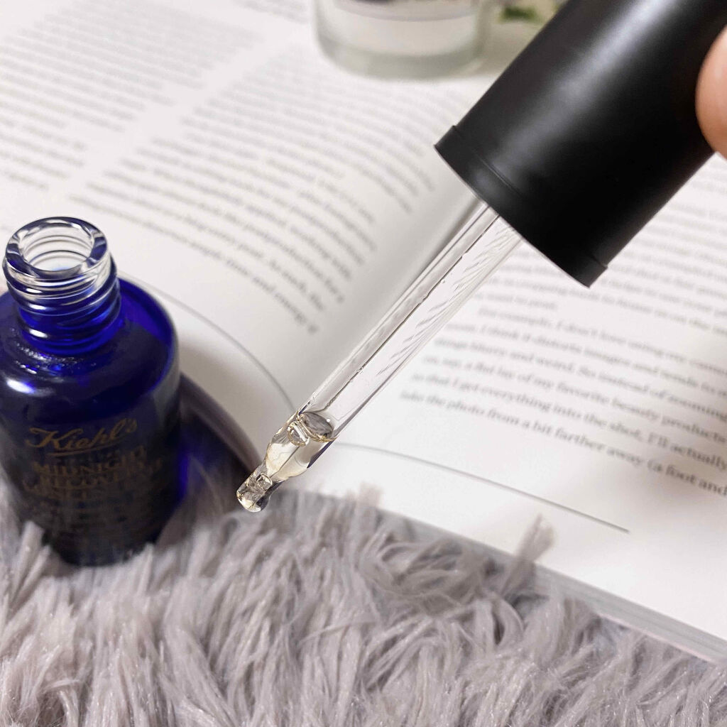 キールズ ミッドナイトボタニカル コンセントレート/Kiehl's/フェイスオイルを使ったクチコミ（2枚目）