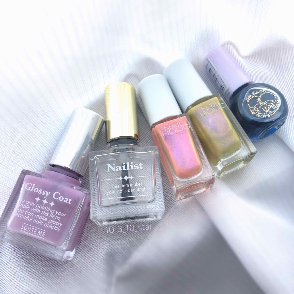 グロッシーコート/スキューズミー/オールインワンネイルを使ったクチコミ（1枚目）