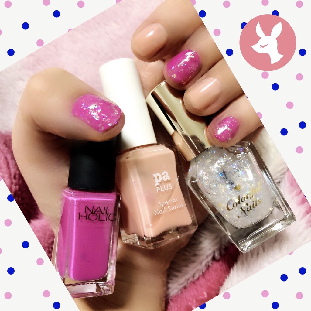 pa プラス オールインワンコート plus06/pa nail collective/オールインワンネイルを使ったクチコミ（1枚目）