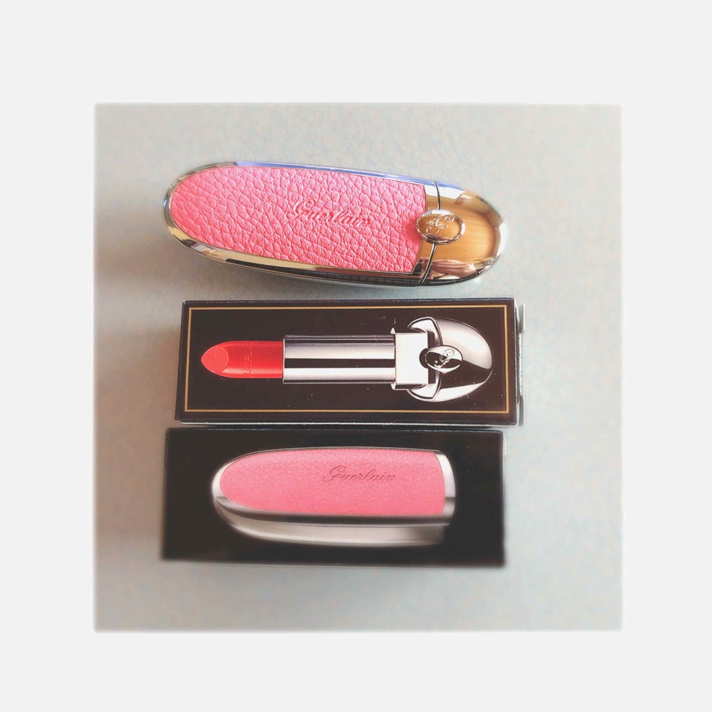 みか on LIPS 「憧れコスメのGUERLAINを購入〜🤭💓とにかくリップケースが..」(1枚目)