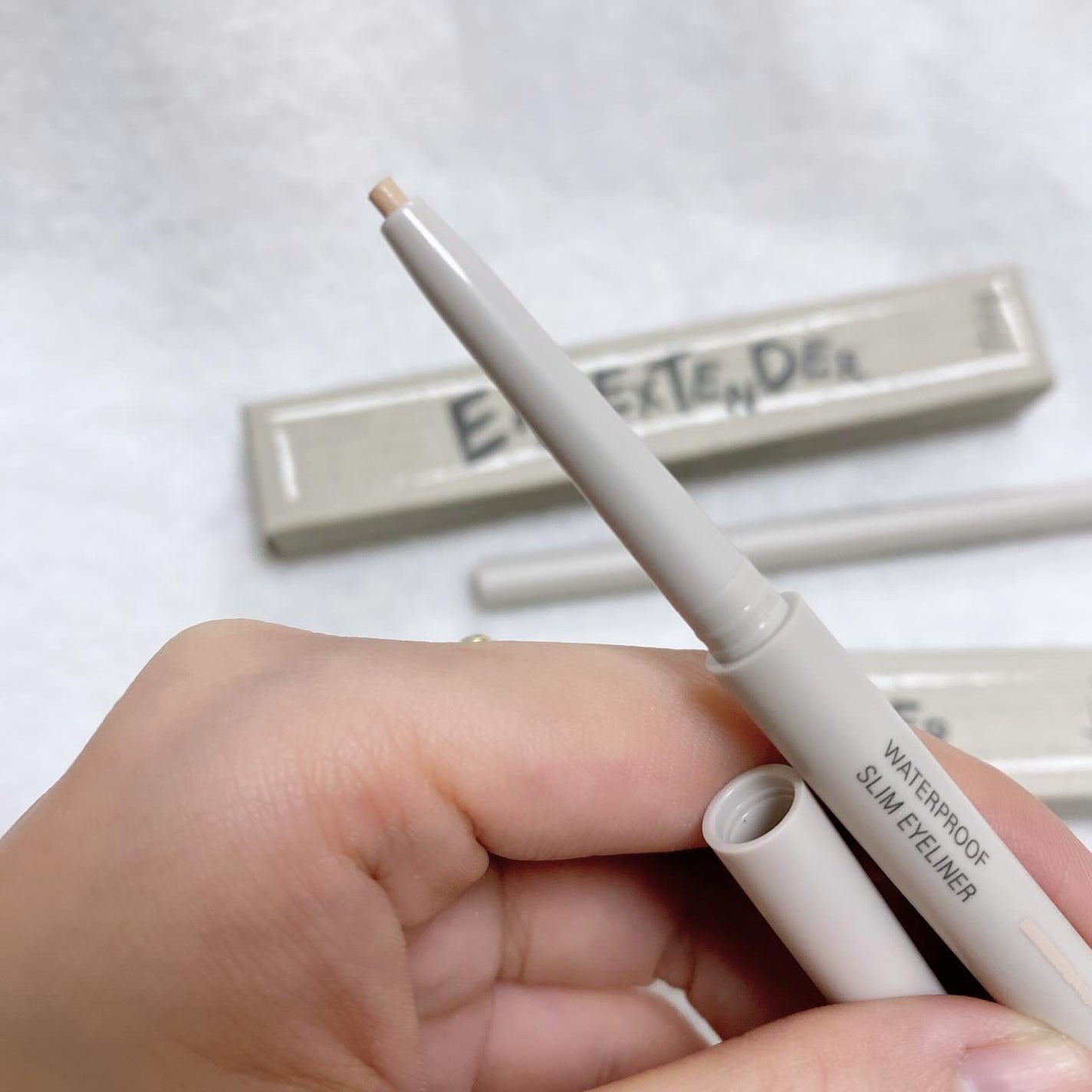 ウォータープルーフ スリム アイライナー/Tooq/ジェルアイライナーを使ったクチコミ(3枚目)