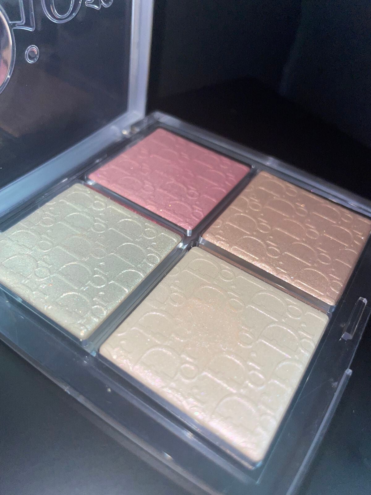 ディオール バックステージ フェイス グロウ パレット/Dior/ハイライトを使ったクチコミ(3枚目)