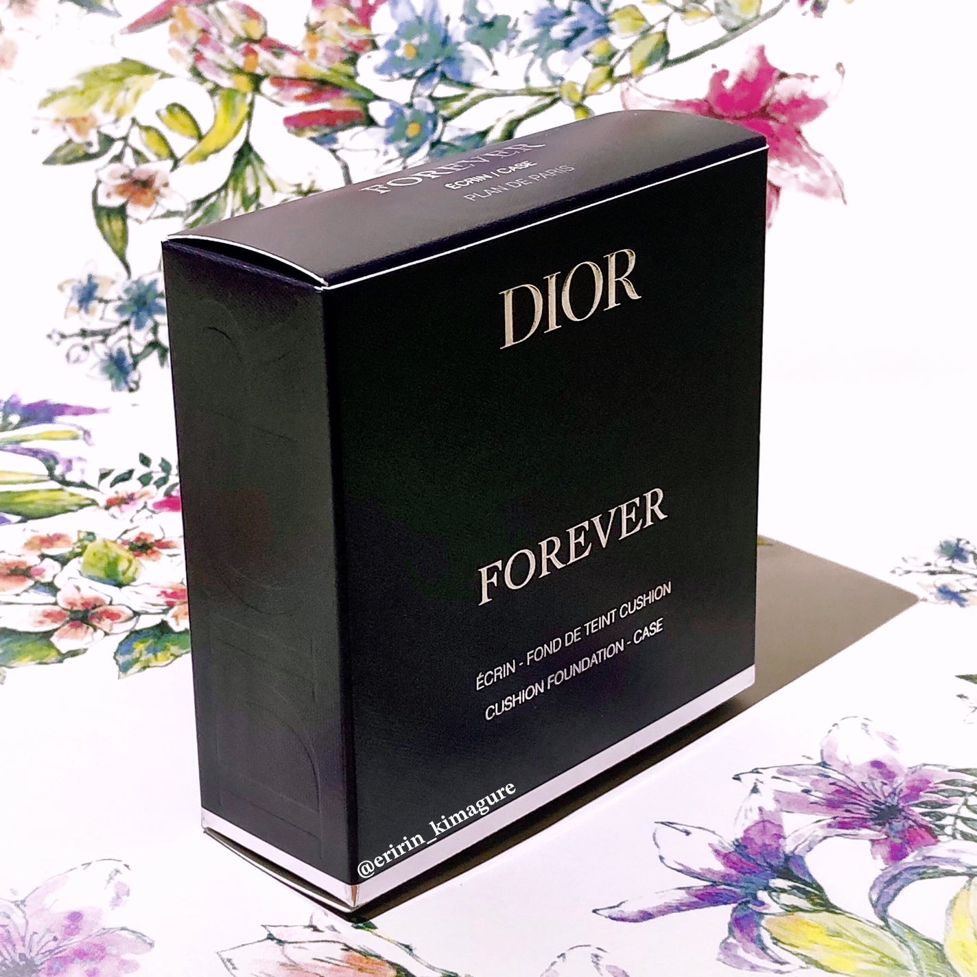 ディオールスキン フォーエヴァー クッション ケース(プラン ドゥ パリ コレクション限定品)/Dior/その他化粧小物を使ったクチコミ(5枚目)