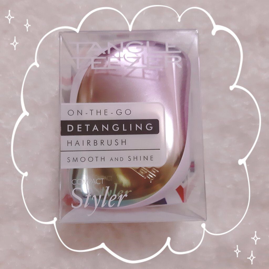 コンパクトスタイラー/TANGLE TEEZER/ヘアブラシを使ったクチコミ(1枚目)