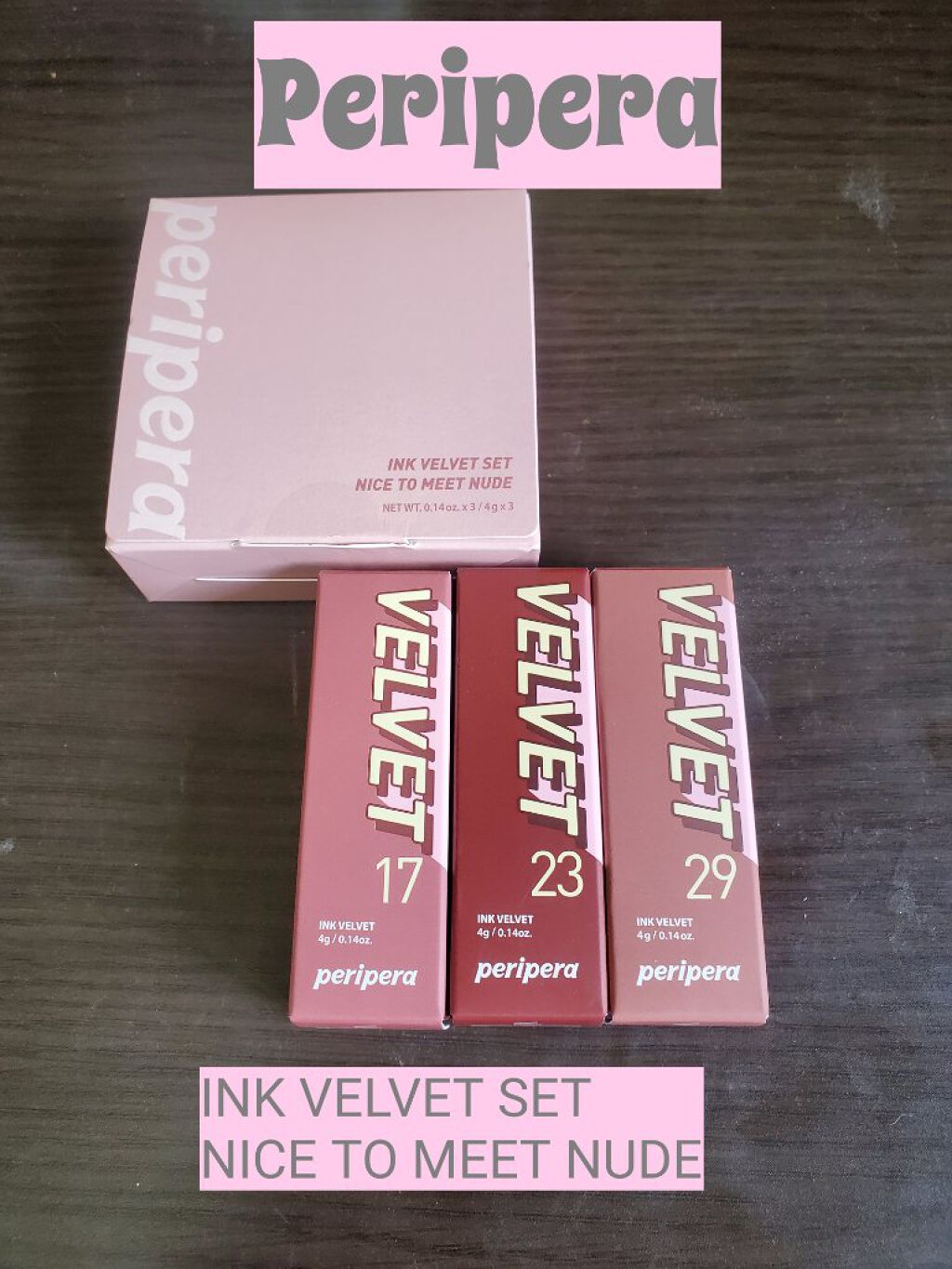 インク ベルベット 29 ココア ヌード(COCOA NUDE)/PERIPERA/口紅を使ったクチコミ（1枚目）