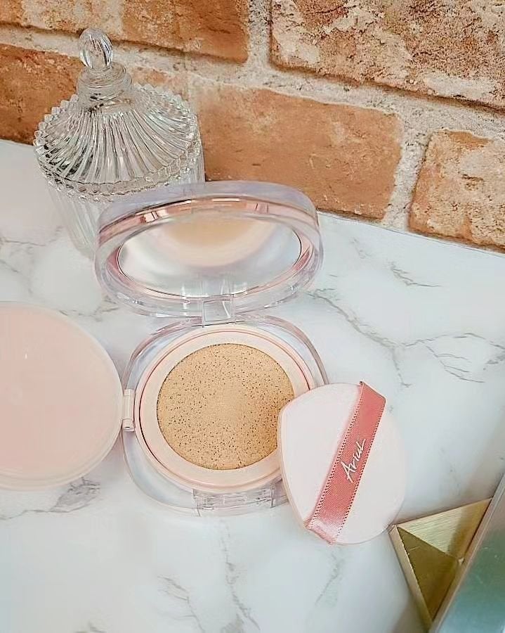 アリウル インクフェザーカバーラスティングクッション/Ariul/クッションファンデーションを使ったクチコミ(3枚目)