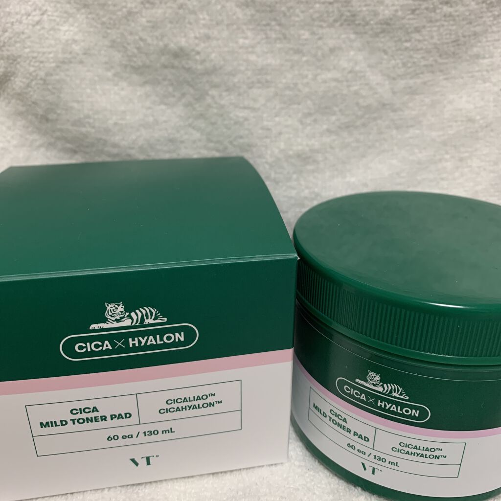 CICA マイルドトナーパッド/VT/トナーパッドを使ったクチコミ（1枚目）