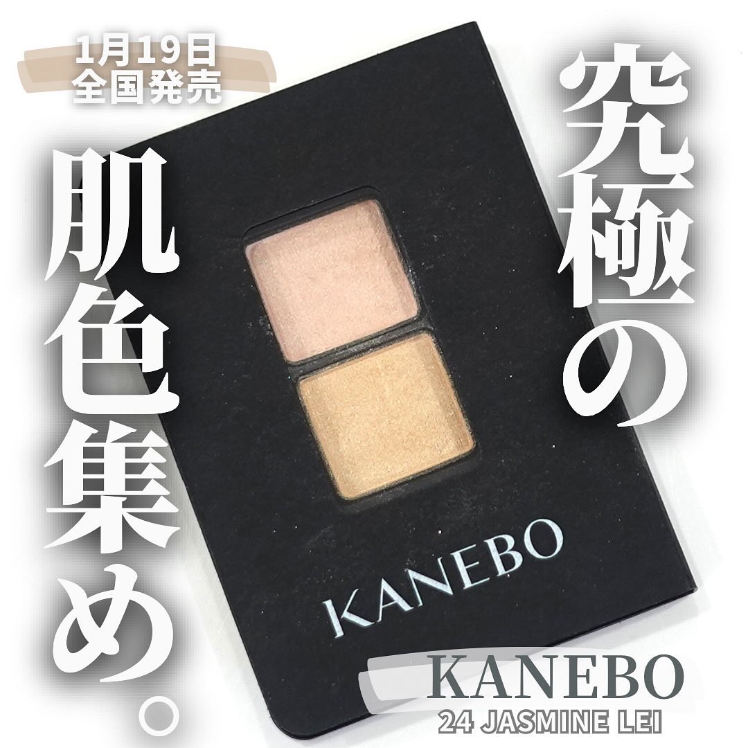 カネボウ アイカラーデュオ 24 Jasmine Lei/KANEBO/アイシャドウパレットを使ったクチコミ（1枚目）