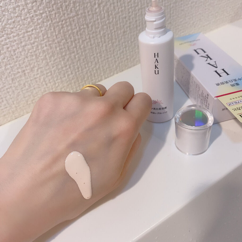 薬用　日中美白美容液/HAKU/美容液を使ったクチコミ（2枚目）