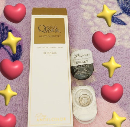 クォータービジョンシリーズ/AngelColor/カラーコンタクトレンズを使ったクチコミ(1枚目)