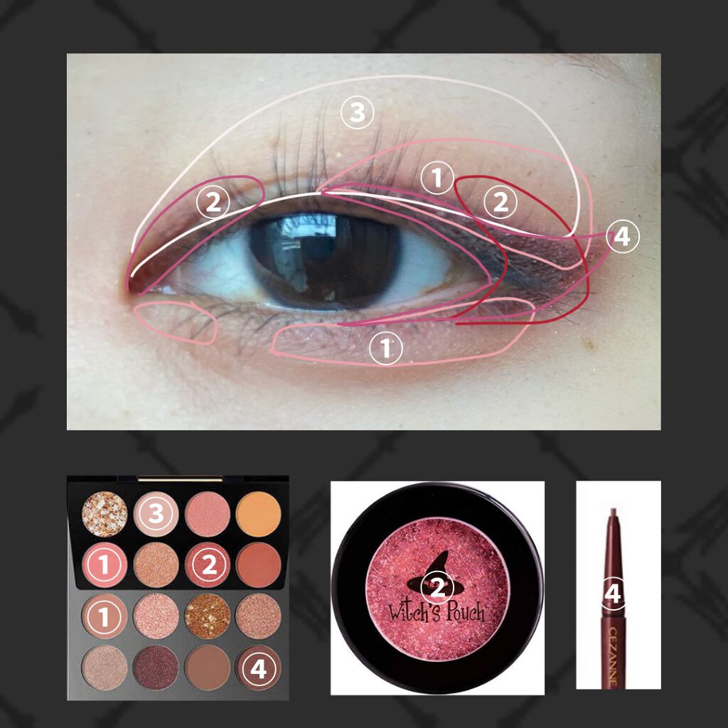 ジェルアイライナー/CEZANNE/ジェルアイライナーを使ったクチコミ(3枚目)