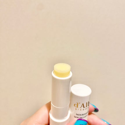 ホワイトトリュフナリシングセラムリップバーム/ダルバ/リップバームを使ったクチコミ(3枚目)