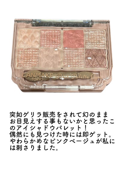プティパレットアイズ/キャンメイク/パウダーアイシャドウを使ったクチコミ(2枚目)