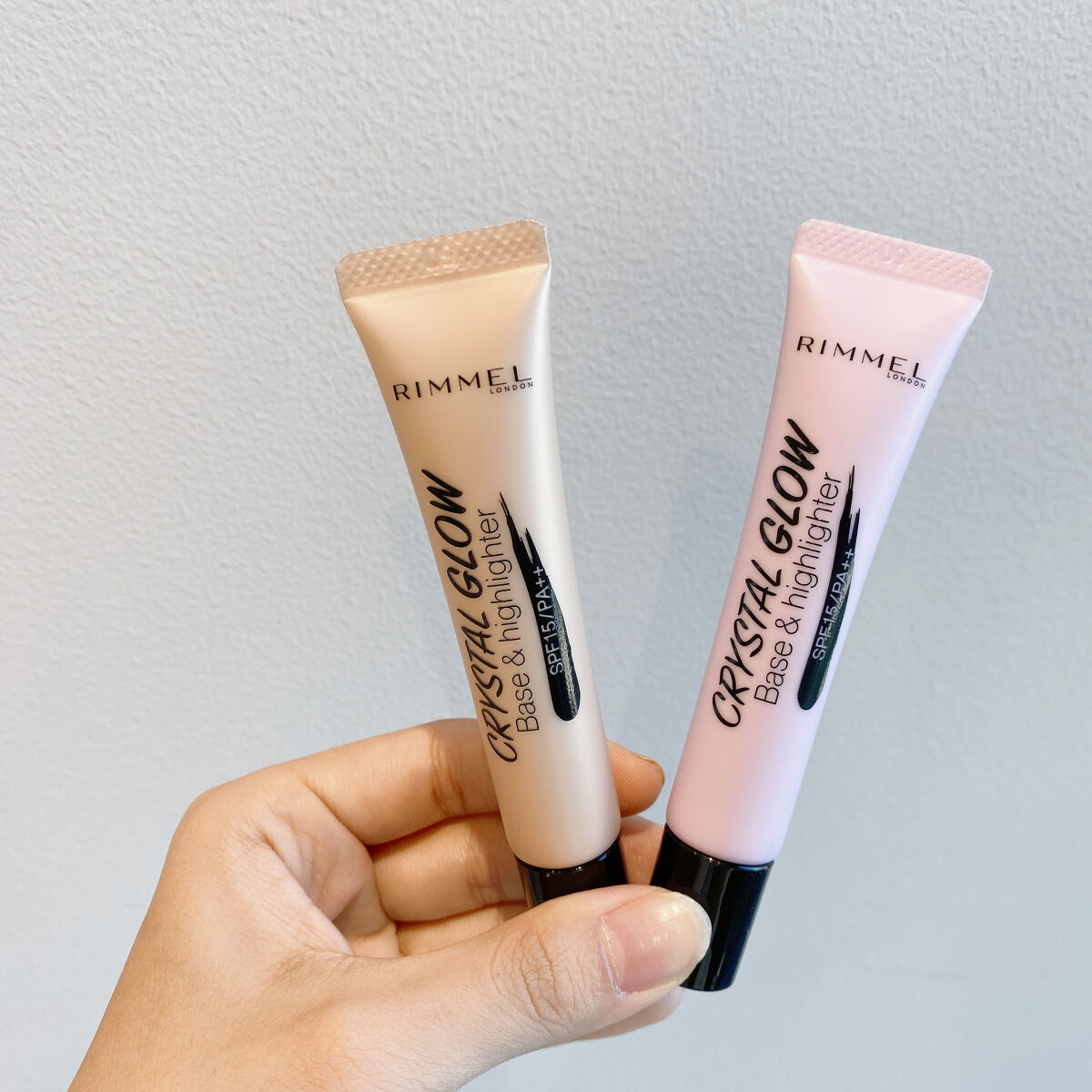 クリスタル グロウ ベース＆ハイライター/リンメル ロンドン/化粧下地を使ったクチコミ（1枚目）
