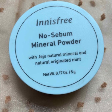 ノーセバム ミネラルパウダー/innisfree/ルースパウダーを使ったクチコミ（1枚目）