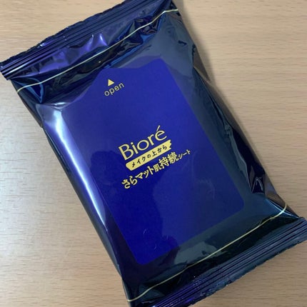 ビオレ メイク持続シート さらマット肌/ビオレ/フェイスシートを使ったクチコミ(4枚目)