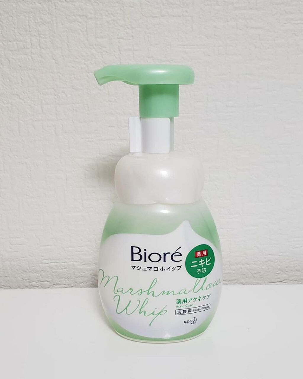 マシュマロホイップ 薬用アクネケア/ビオレ/泡洗顔を使ったクチコミ（1枚目）