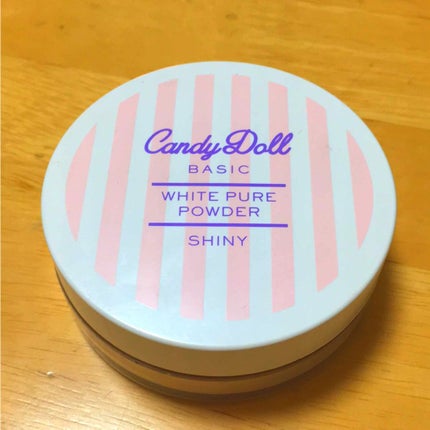 ホワイトピュアパウダー<シャイニー>/CandyDoll/ルースパウダーを使ったクチコミ(1枚目)