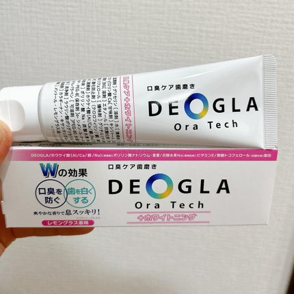デオグラオーラテック +ホワイトニング/DEOGLA/歯磨き粉を使ったクチコミ(1枚目)