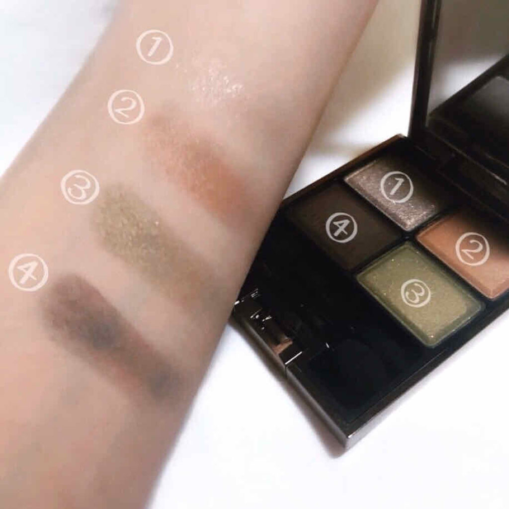 ニュアンスシェイドアイズ/LUNASOL/アイシャドウパレットを使ったクチコミ（2枚目）