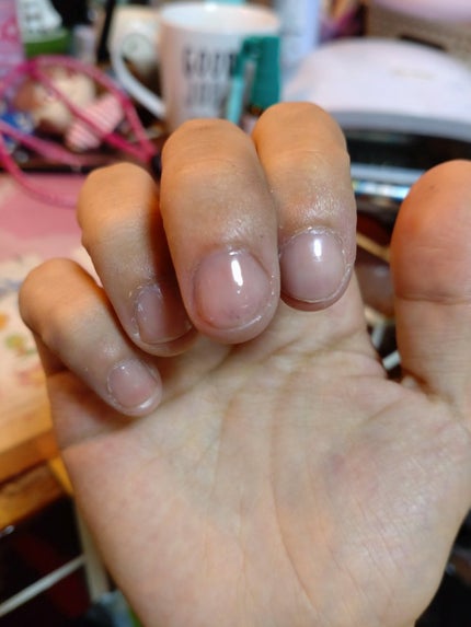 ジェルネイル(ライト対応)/セリア/ジェルネイルを使ったクチコミ(2枚目)