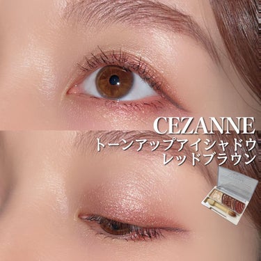 トーンアップアイシャドウ/CEZANNE/アイシャドウパレットを使ったクチコミ（1枚目）