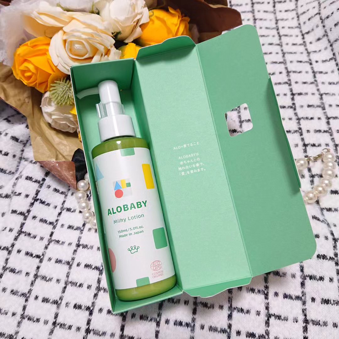 ミルクローション/ALOBABY/ボディミルクを使ったクチコミ（2枚目）