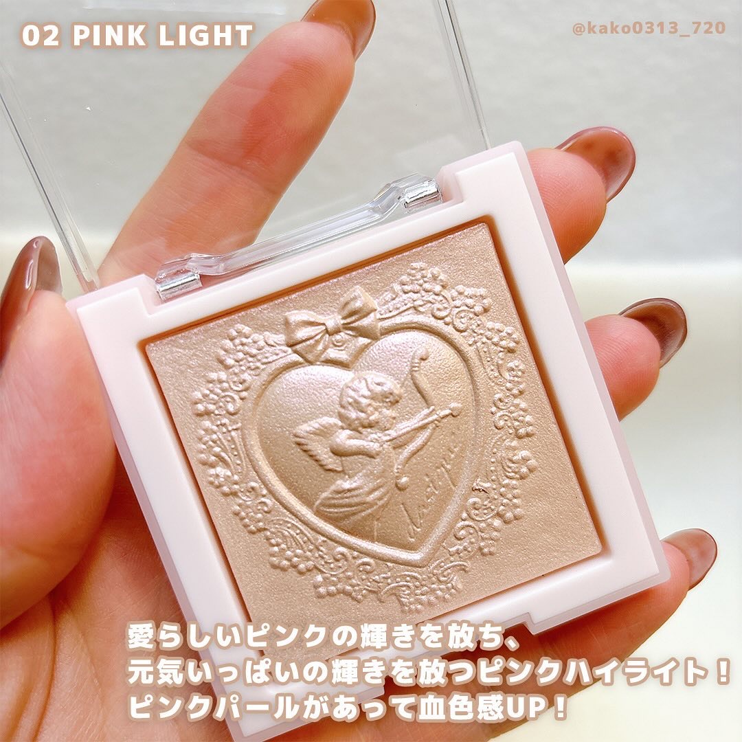 ラックスグロウハイライター/dasique/パウダーハイライトを使ったクチコミ（3枚目）