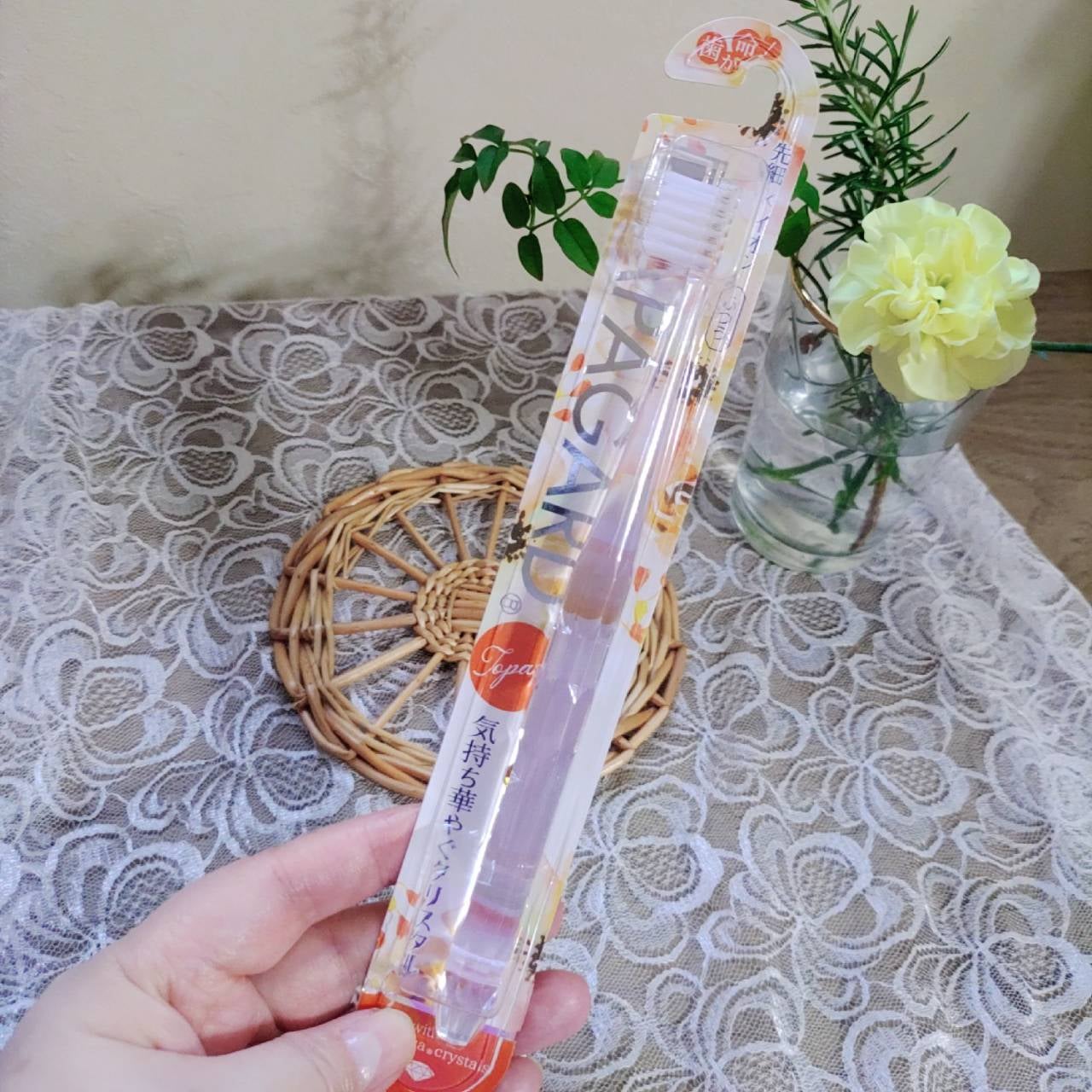 アパガードクリスタル歯ブラシ/アパガード/歯ブラシを使ったクチコミ(4枚目)