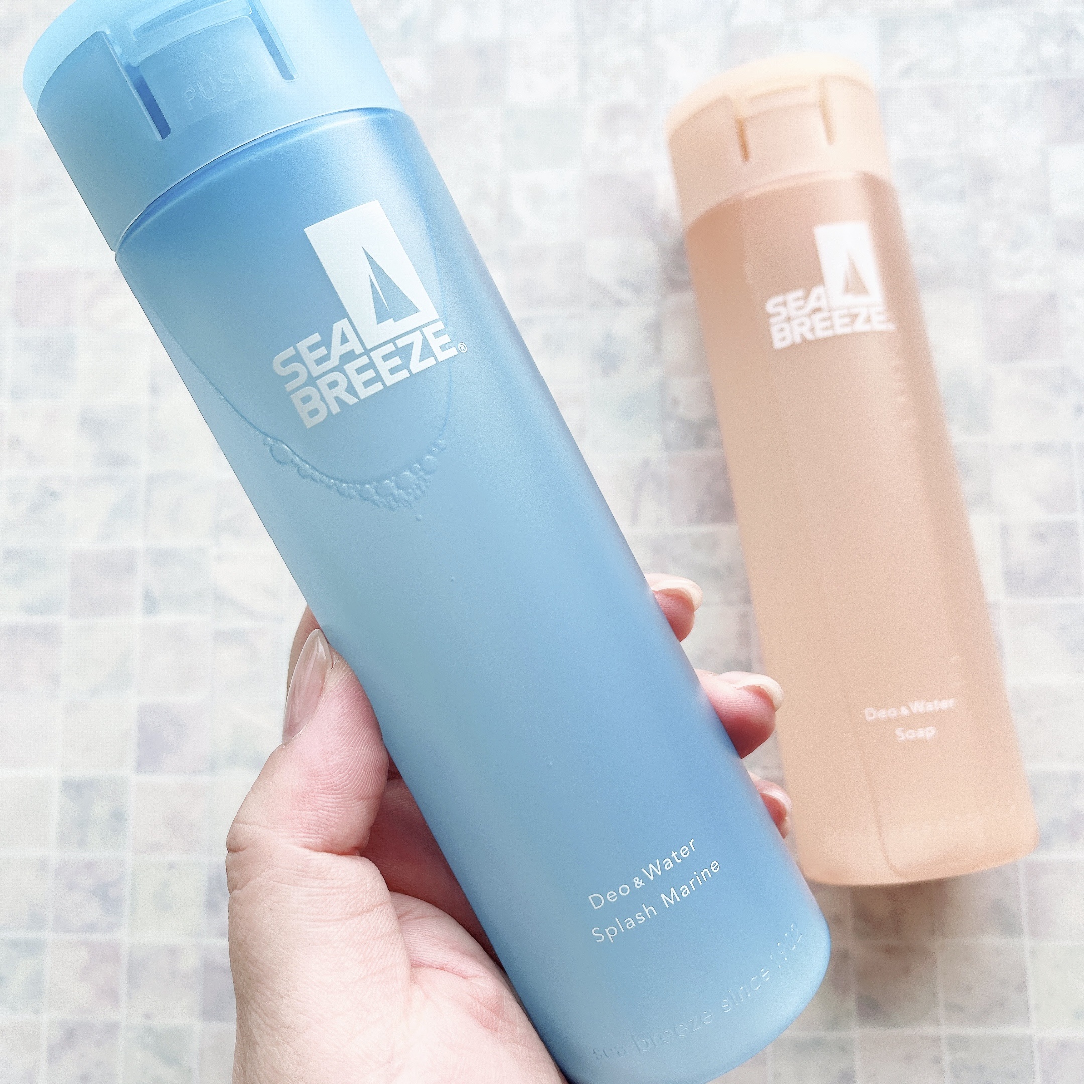 シーブリーズ シーブリーズ デオ＆ウォーター Ｃ スプラッシュマリン/シーブリーズ/デオドラント・制汗剤を使ったクチコミ（1枚目）