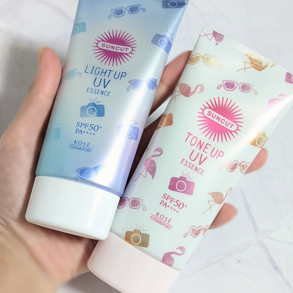 トーンアップUV エッセンス/サンカット®/日焼け止めローションを使ったクチコミ(4枚目)