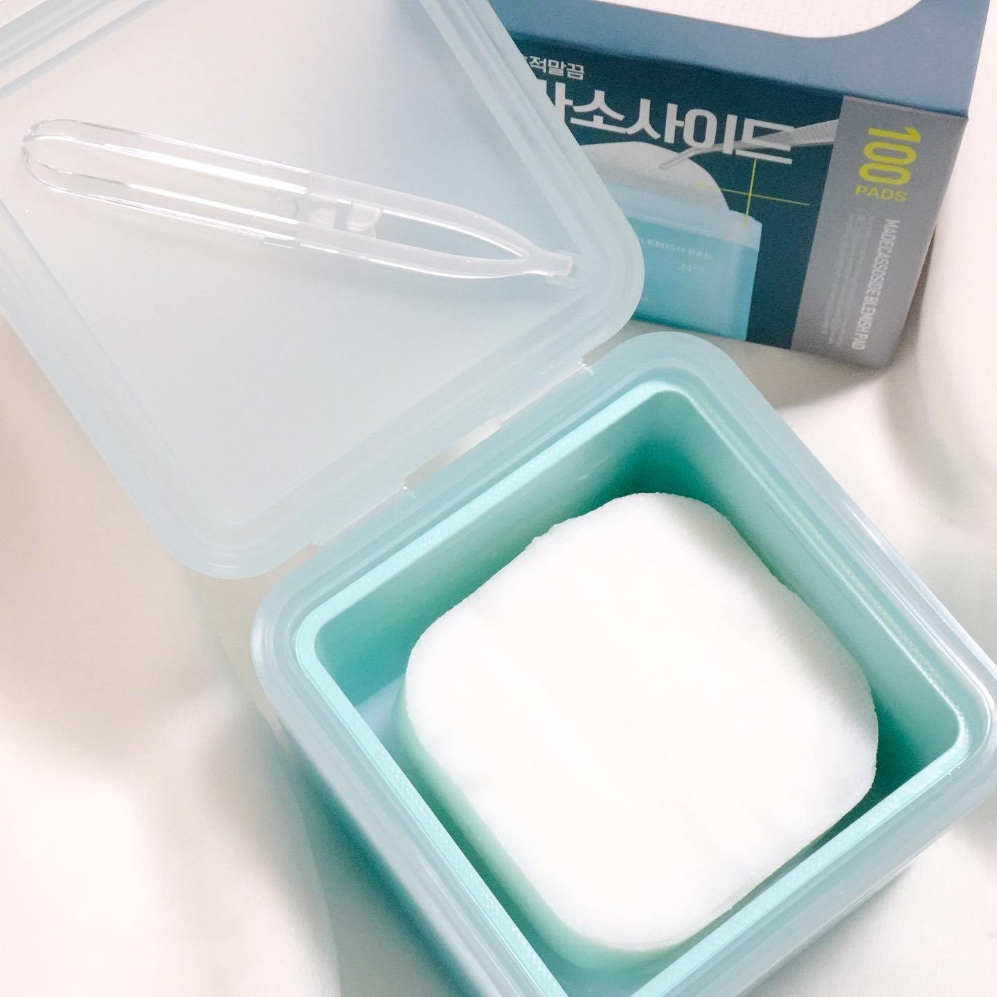 マデカソサイド ブレミッシュパッド/MEDIHEAL/トナーパッドを使ったクチコミ（3枚目）