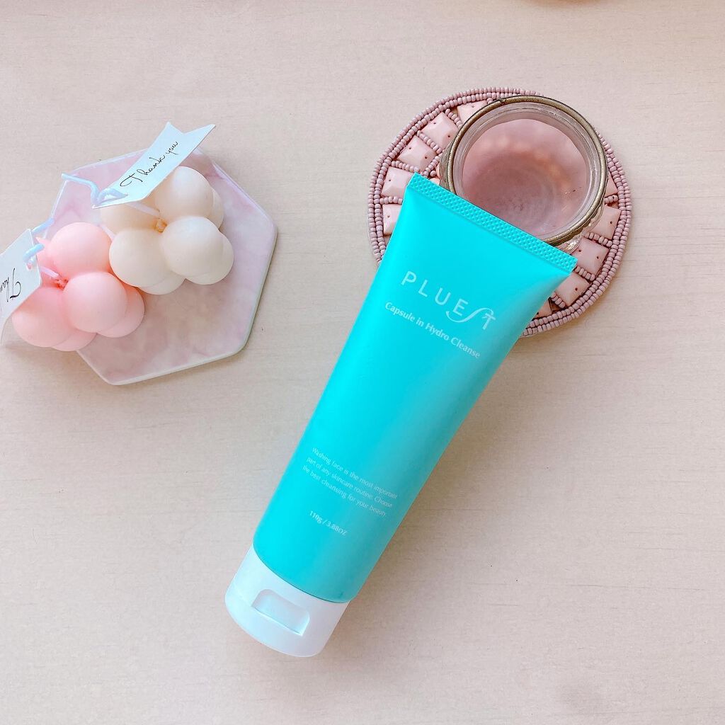 マンナンジェリーハイドロウォッシュ/PLUEST/洗顔料を使ったクチコミ(2枚目)