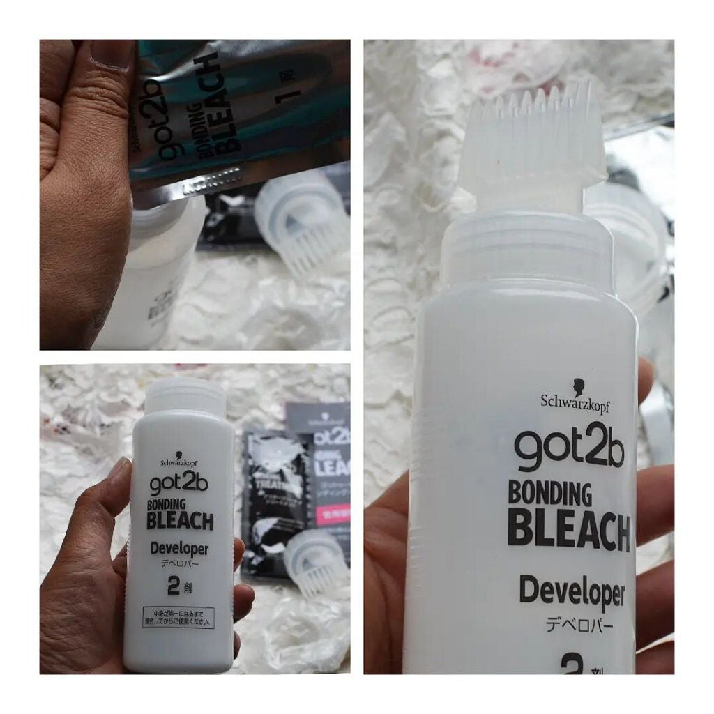 ボンディング・ブリーチ/got2b/ブリーチ剤を使ったクチコミ(3枚目)