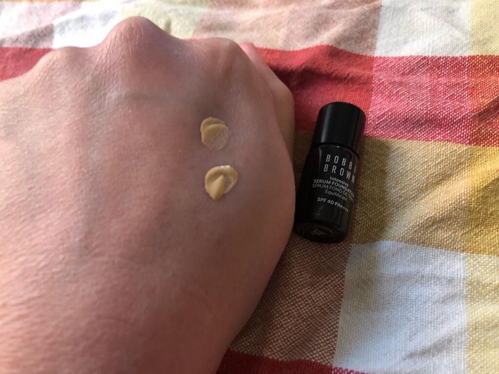 インテンシブ セラム ファンデーション/BOBBI BROWN/リキッドファンデーションを使ったクチコミ(2枚目)