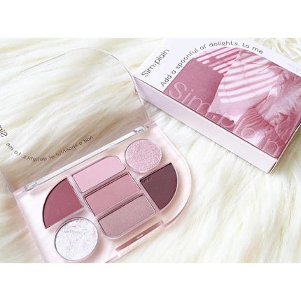 シンプレイン アイパレット/Sim;plain/アイシャドウパレットを使ったクチコミ(3枚目)