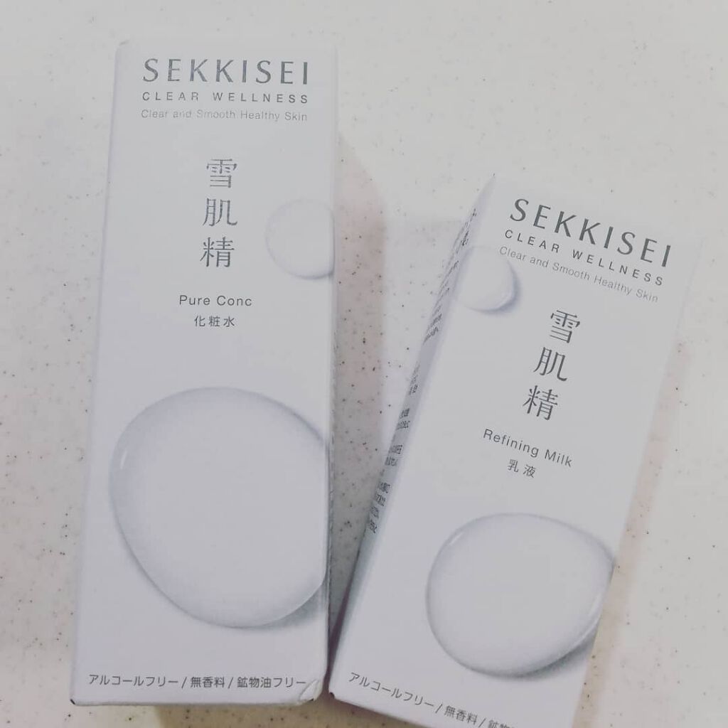 クリアウェルネス ピュア コンク/雪肌精/化粧水を使ったクチコミ（1枚目）