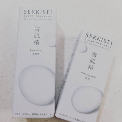 クリアウェルネス ピュア コンク/雪肌精/化粧水を使ったクチコミ(1枚目)