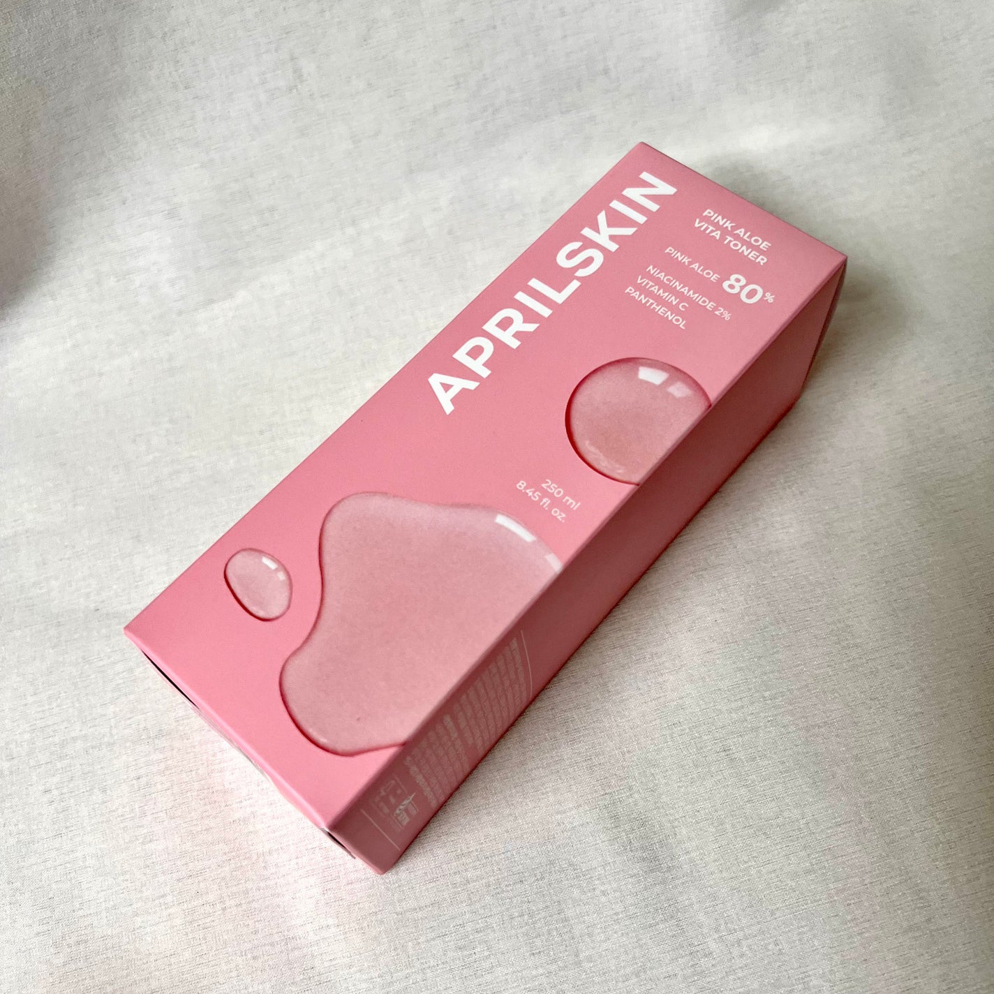 ピンクアロエビタトナー/APRILSKIN/化粧水を使ったクチコミ(6枚目)