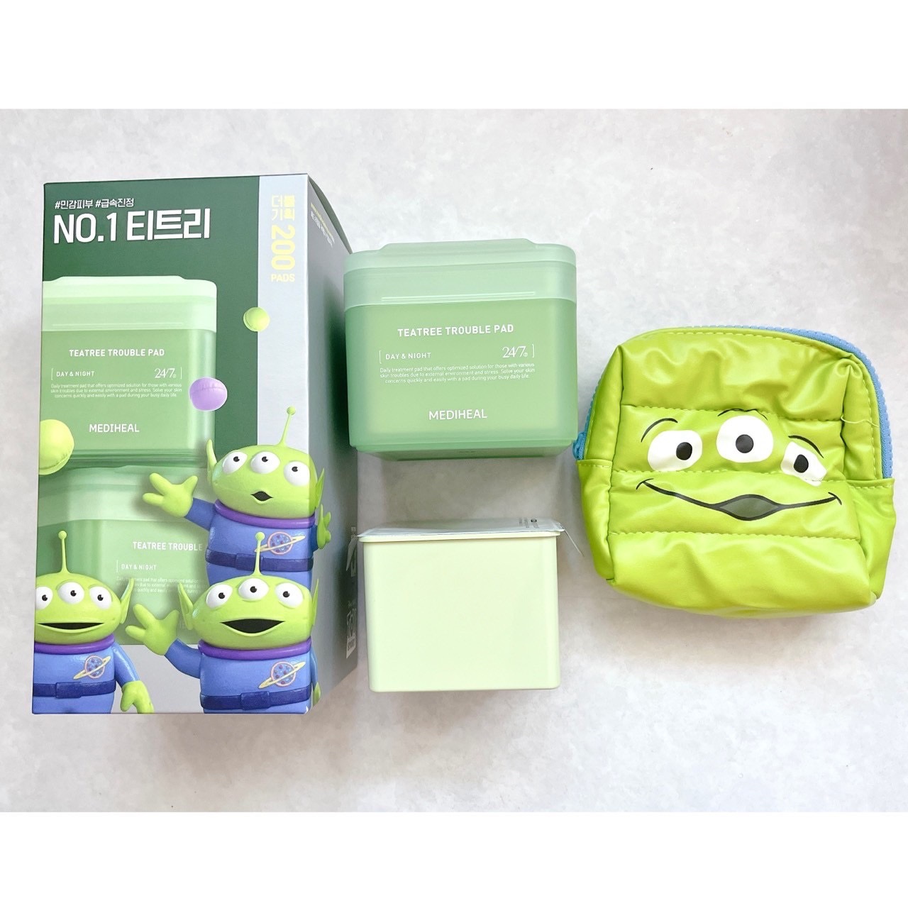 ティーツリー トラブルパッド/MEDIHEAL/トナーパッドを使ったクチコミ（3枚目）