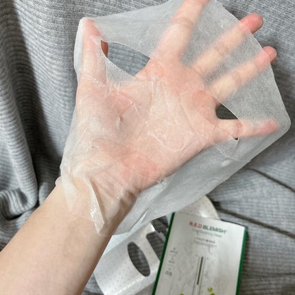 レッドブレミッシュ クールスージングマスク/Dr.G/シートマスク・パックを使ったクチコミ(5枚目)