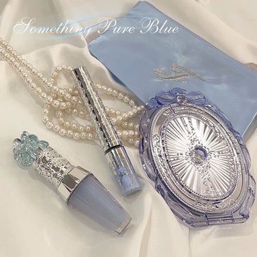 ジルスチュアート　アイダイヤモンド グリマー 08 something pure blue＜サムシングピュアブルー セント＞（限定色）/JILL STUART/リキッドアイライナーを使ったクチコミ（1枚目）