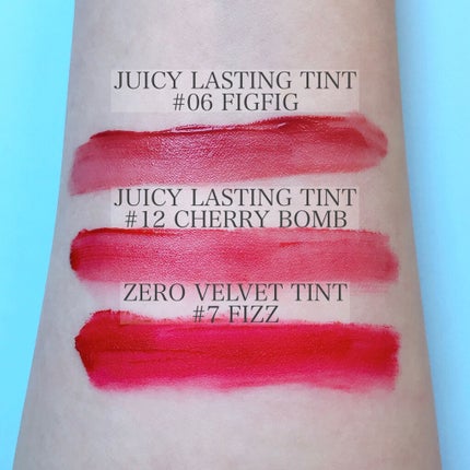 ベストティントエディション ミニリップキット/rom&nd/リップティントを使ったクチコミ(3枚目)