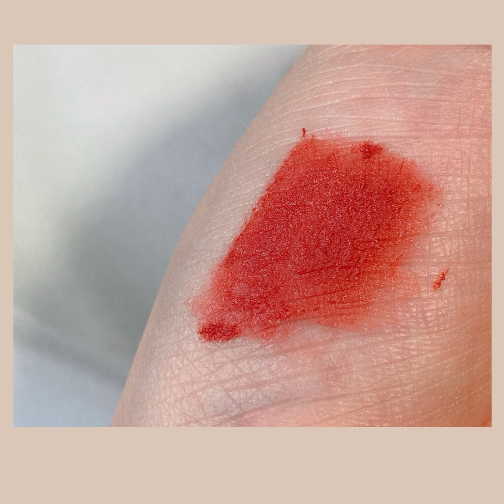 ゼロベルベットティント/rom&nd/リップティントを使ったクチコミ(3枚目)