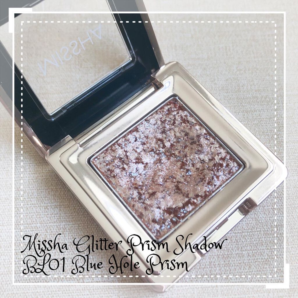 グリッタープリズム シャドウ/MISSHA/グリッターを使ったクチコミ(1枚目)
