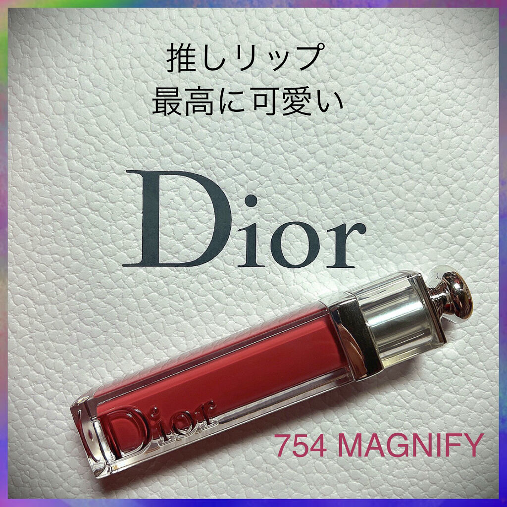 【旧】ディオール アディクト ステラー グロス 754 マグニファイ/Dior/リップグロスを使ったクチコミ（1枚目）