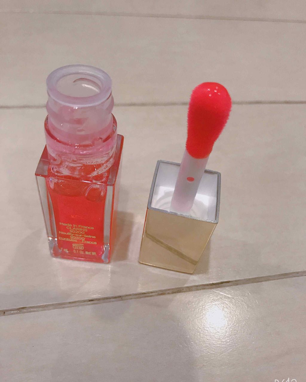 コンフォート リップオイル /CLARINS/リップグロスを使ったクチコミ（3枚目）