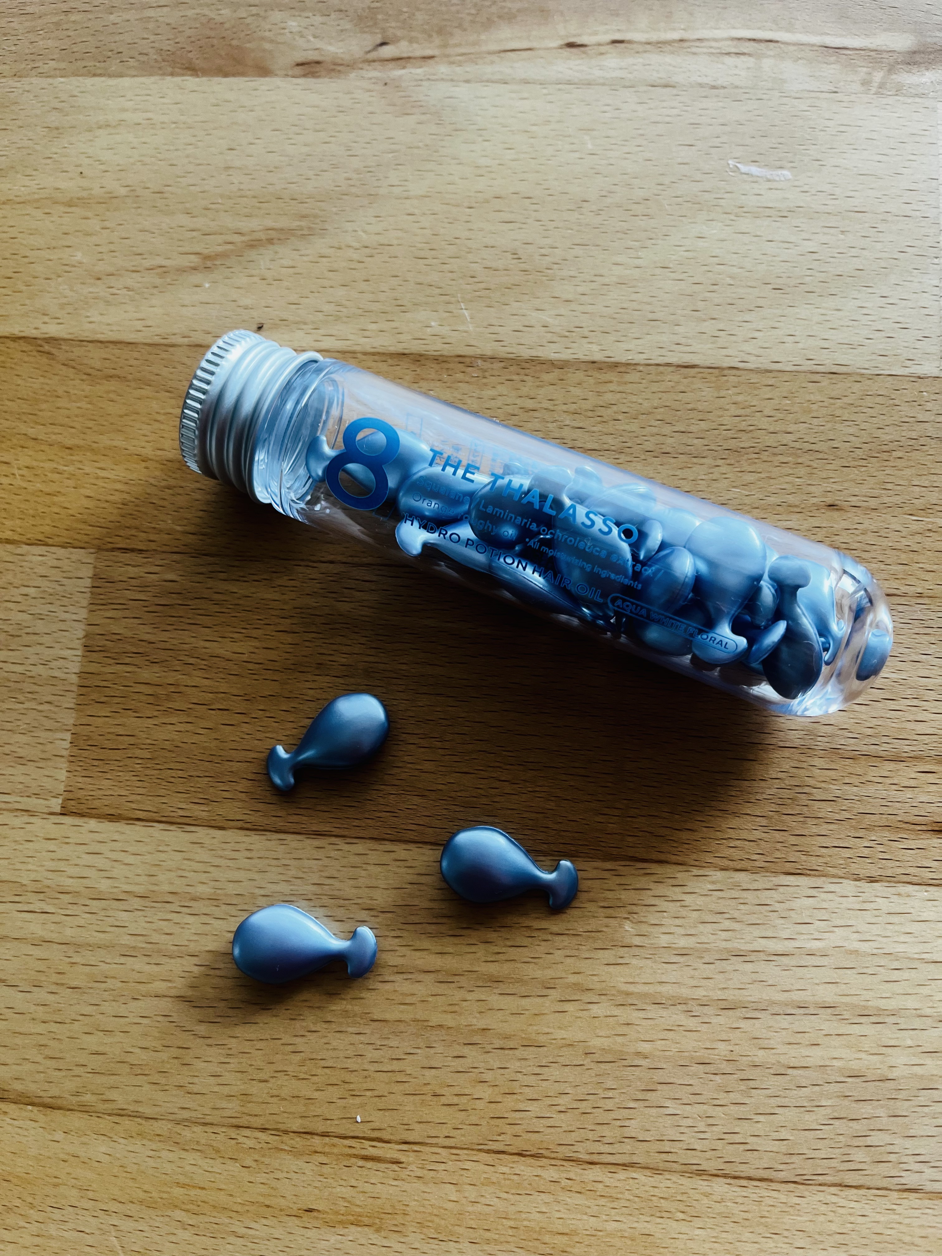 ハイドロポーション 美容液ヘアオイル（アクアホワイトフローラルの香り）/エイトザタラソ/ヘアオイルを使ったクチコミ（1枚目）